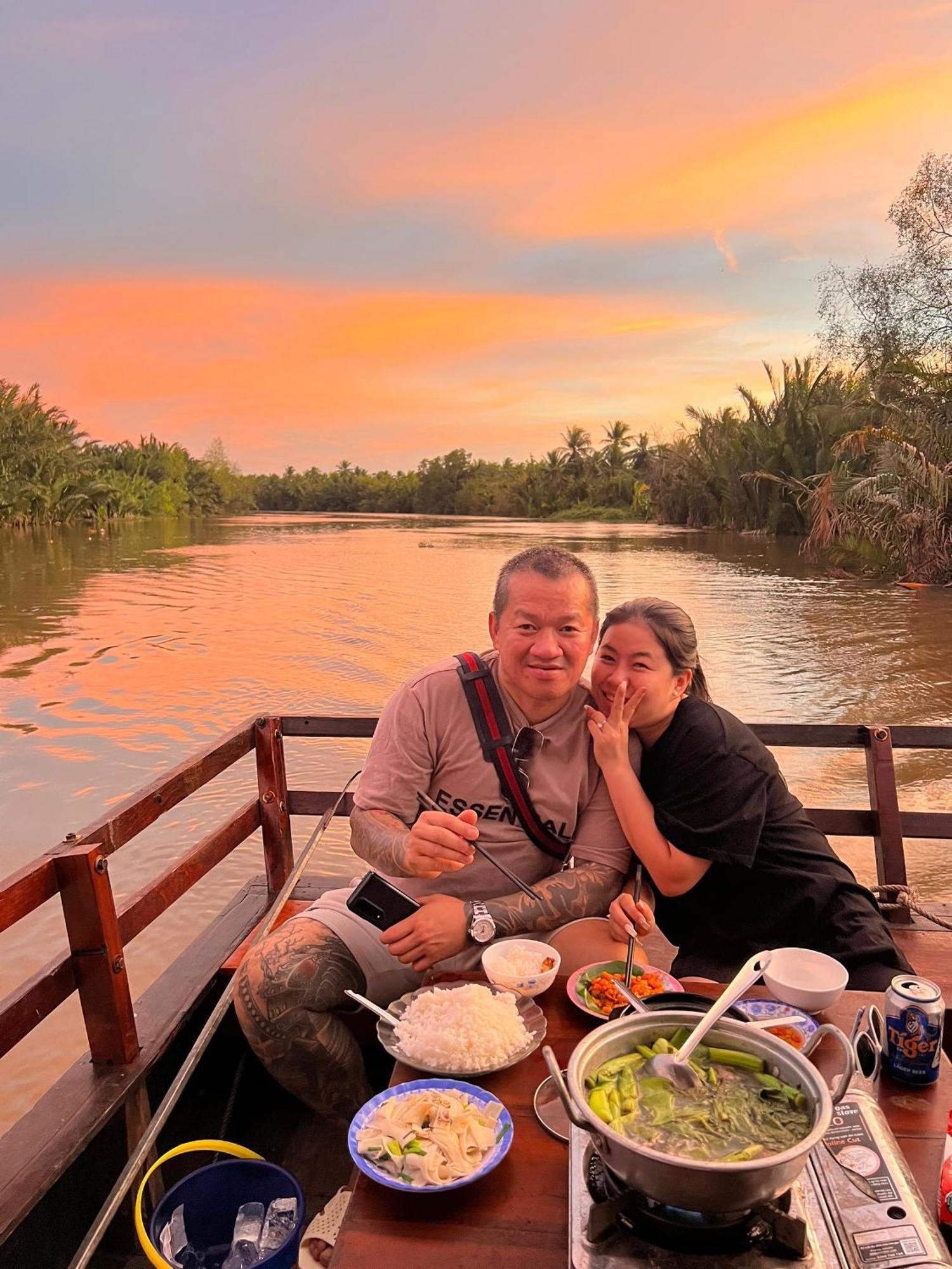 Hide Away Bungalows In Ben Tre City Eksteriør billede