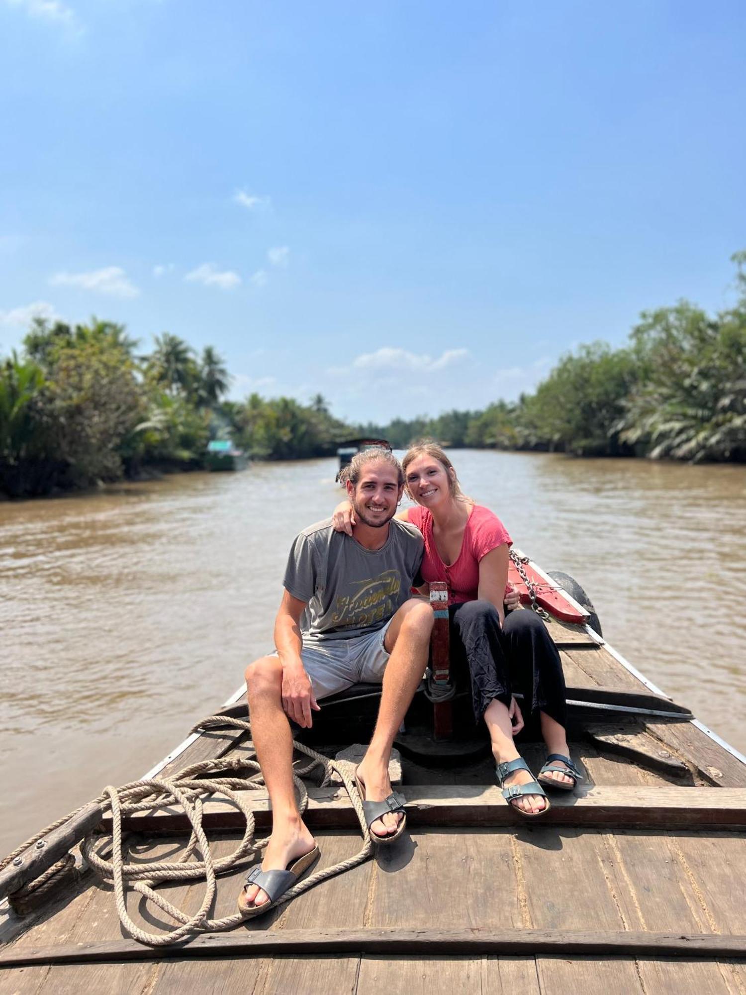 Hide Away Bungalows In Ben Tre City Eksteriør billede
